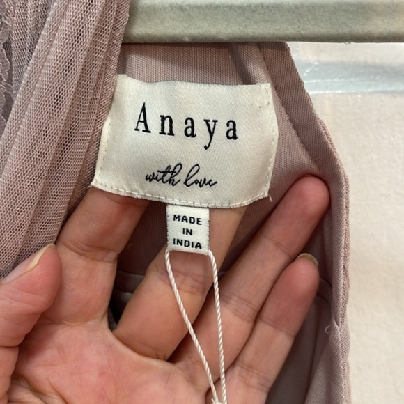 - NWT ANAYA WITH LOVE Halter Neck Tiered Maxi Dress Women’s Size 6 - Picture 10 of 17